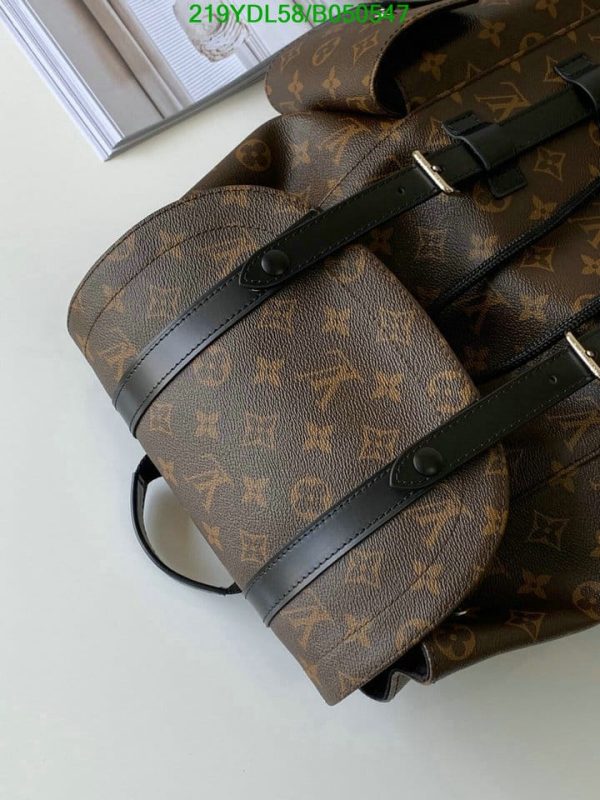 Louis Vuitton 1:1 Mirror Replica Monogram Eclipse Reverse Christopher Backpack B050547294123