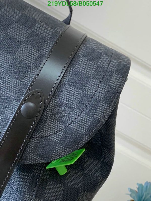 Louis Vuitton 1:1 Mirror Replica Monogram Eclipse Reverse Christopher Backpack B050547294123