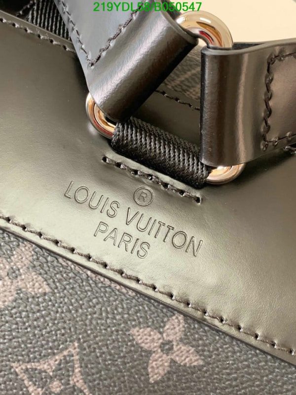 Louis Vuitton 1:1 Mirror Replica Monogram Eclipse Reverse Christopher Backpack B050547294123