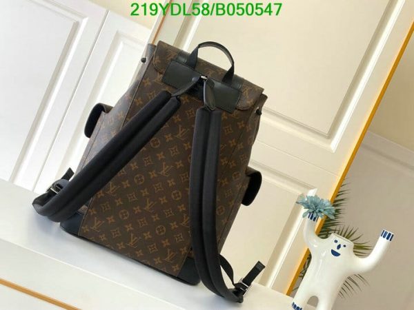 Louis Vuitton 1:1 Mirror Replica Monogram Eclipse Reverse Christopher Backpack B050547294123