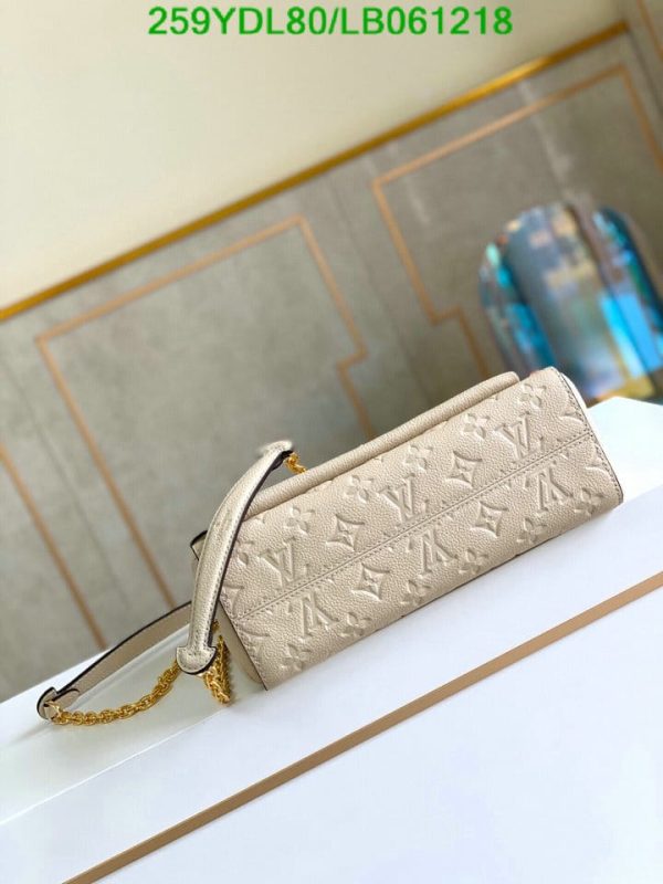 Louis Vuitton 1:1 Mirror Replica Monogram Empreinte Leather in White LB06121812537