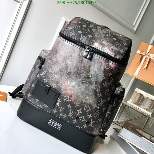 Louis Vuitton 1:1 Mirror Replica Monogram Galaxy Alpha Backpack LB01049512458