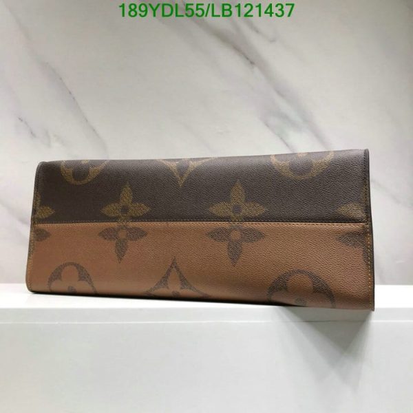 Louis Vuitton 1:1 Mirror Replica Monogram Reverse Giant On The go GM Tote Bag  LB12143767543