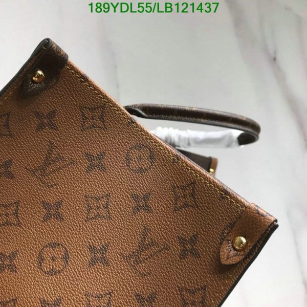 Louis Vuitton 1:1 Mirror Replica Monogram Reverse Giant On The go GM Tote Bag  LB12143767543