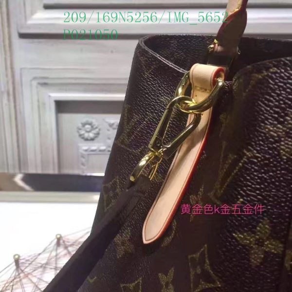 Louis Vuitton 1:1 Mirror Replica Montaigne Handbag Monogram Canvas MM LB11303284123