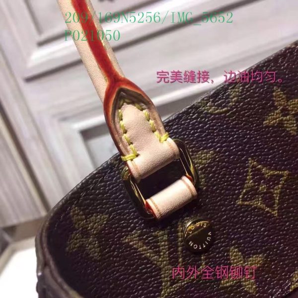 Louis Vuitton 1:1 Mirror Replica Montaigne Handbag Monogram Canvas MM LB11303284123