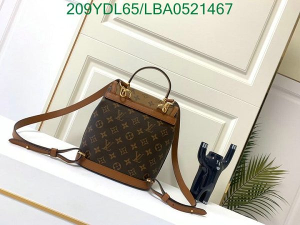 Louis Vuitton 1:1 Mirror Replica Montsouris MM Backpack LBA0521467272