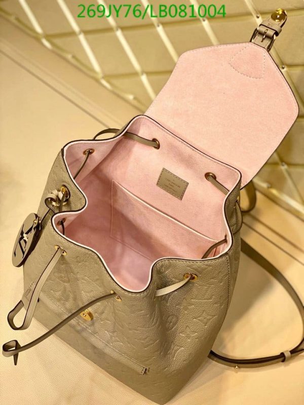 Louis Vuitton 1:1 Mirror Replica Montsouris PM Backpack LB08100412458