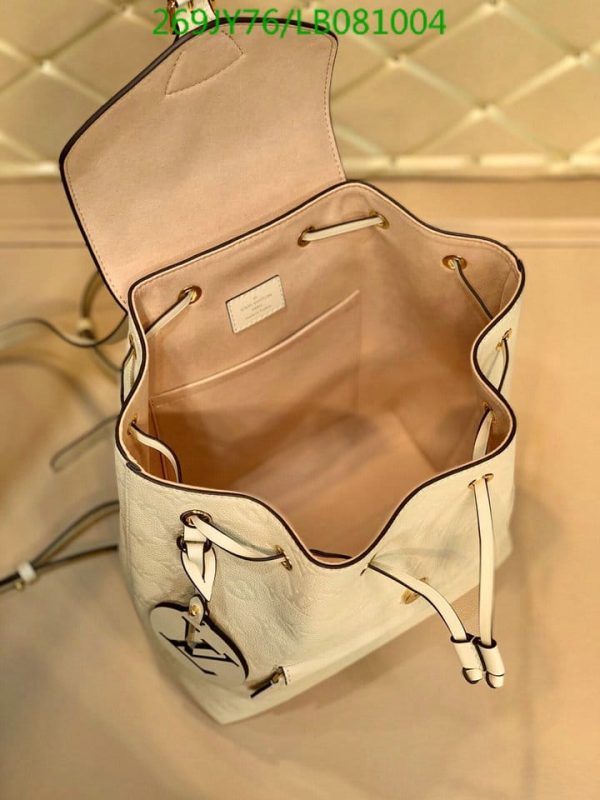 Louis Vuitton 1:1 Mirror Replica Montsouris PM Backpack LB08100412458