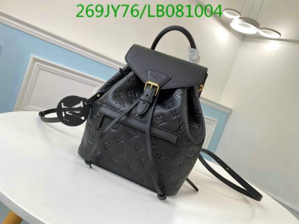 Louis Vuitton 1:1 Mirror Replica Montsouris PM Backpack LB08100412458