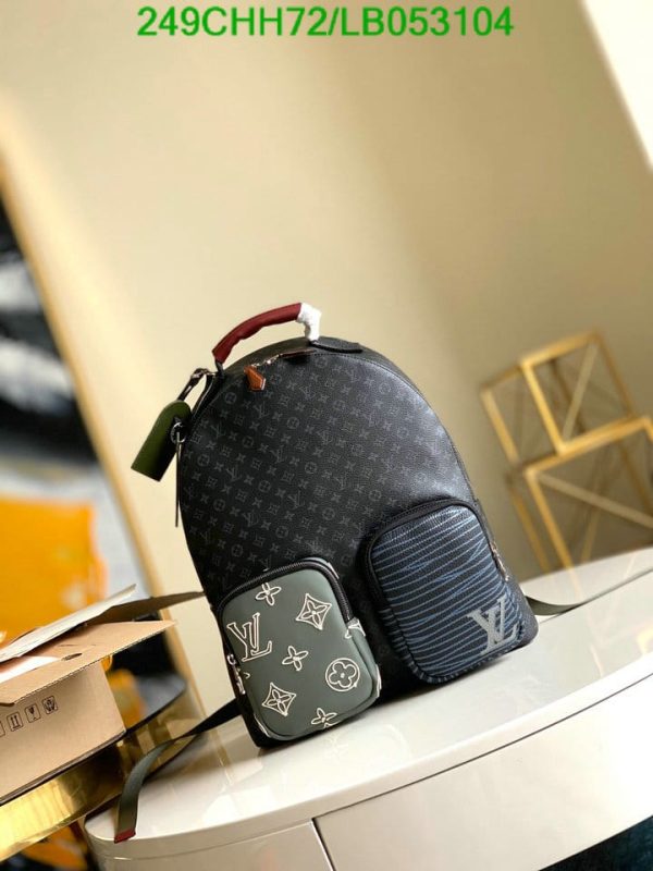 Louis Vuitton 1:1 Mirror Replica Multipocket Backpack LB05310412589