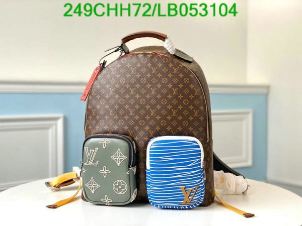 Louis Vuitton 1:1 Mirror Replica Multipocket Backpack LB05310412589