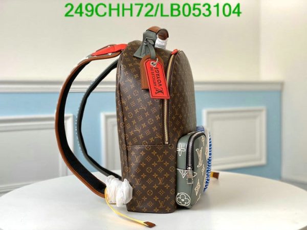 Louis Vuitton 1:1 Mirror Replica Multipocket Backpack LB05310412589