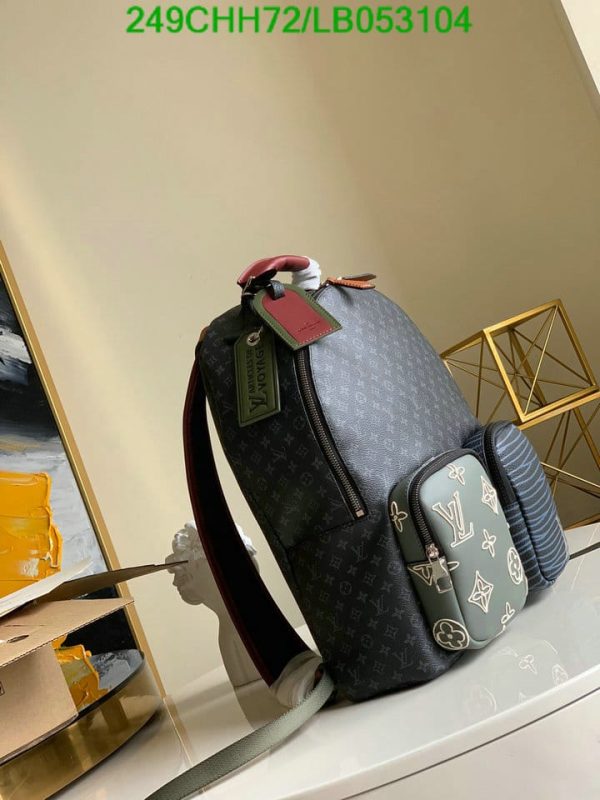 Louis Vuitton 1:1 Mirror Replica Multipocket Backpack LB05310412589