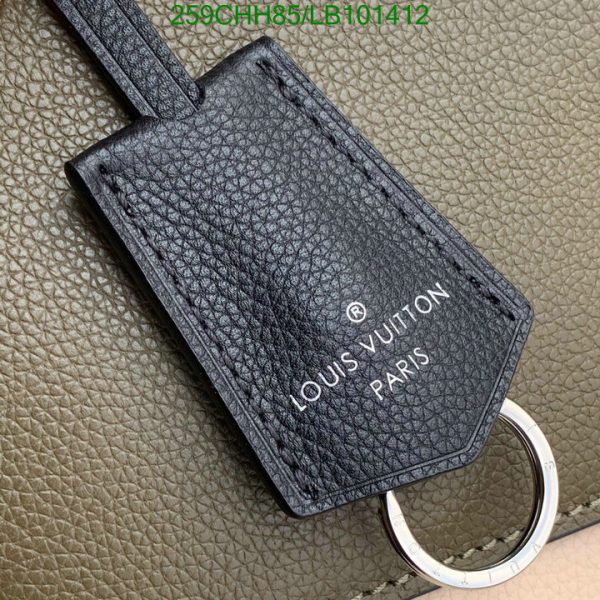 Louis Vuitton 1:1 Mirror Replica MyLockMe Laurier Toffee Latte Black LB10141231231