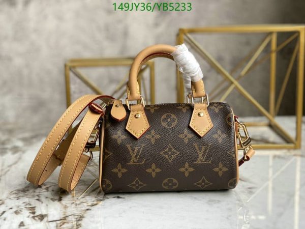 Louis Vuitton 1:1 Mirror Replica Nano Speedy Bandouliere YB52334325678