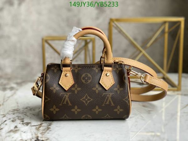 Louis Vuitton 1:1 Mirror Replica Nano Speedy Bandouliere YB52334325678