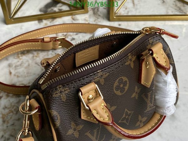 Louis Vuitton 1:1 Mirror Replica Nano Speedy Bandouliere YB52334325678