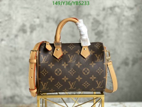 Louis Vuitton 1:1 Mirror Replica Nano Speedy Bandouliere YB52334325678