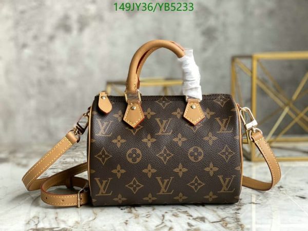 Louis Vuitton 1:1 Mirror Replica Nano Speedy Bandouliere YB52334325678