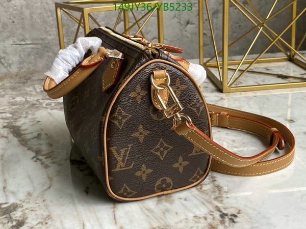 Louis Vuitton 1:1 Mirror Replica Nano Speedy Bandouliere YB52334325678