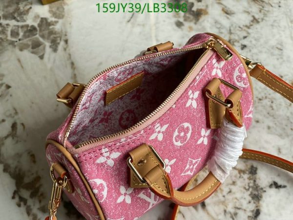 Louis Vuitton 1:1 Mirror Replica Nano Speedy Pink  LB33084326578