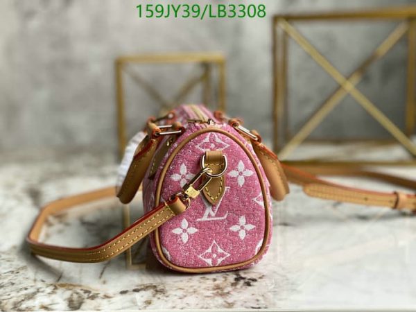 Louis Vuitton 1:1 Mirror Replica Nano Speedy Pink  LB33084326578