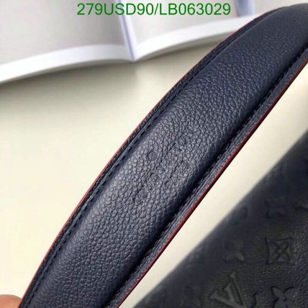 Louis Vuitton 1:1 Mirror Replica Navy Monogram Empreinte Blanche BB Gold Hardware LB06302921367