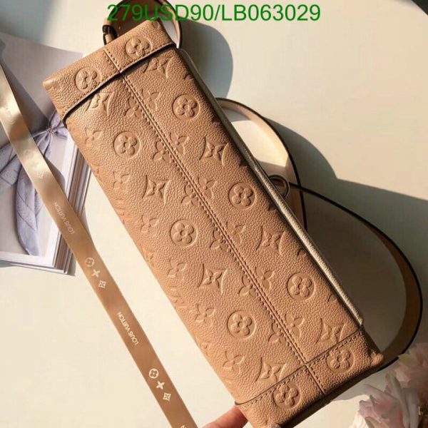 Louis Vuitton 1:1 Mirror Replica Navy Monogram Empreinte Blanche BB Gold Hardware LB06302921367