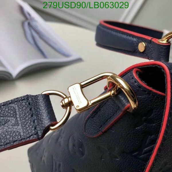 Louis Vuitton 1:1 Mirror Replica Navy Monogram Empreinte Blanche BB Gold Hardware LB06302921367