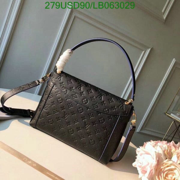 Louis Vuitton 1:1 Mirror Replica Navy Monogram Empreinte Blanche BB Gold Hardware LB06302921367