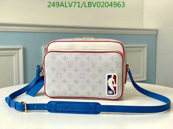 Louis Vuitton 1:1 Mirror Replica Nba Nil Messenger Cross Body Bag LBV0204963267