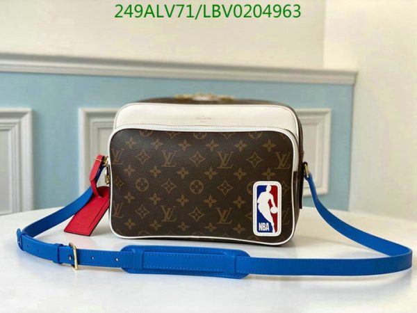 Louis Vuitton 1:1 Mirror Replica Nba Nil Messenger Cross Body Bag LBV0204963267