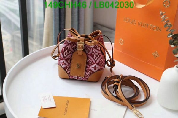 Louis Vuitton 1:1 Mirror Replica Neo Noe Nano Jacquard Bag LB04203012547