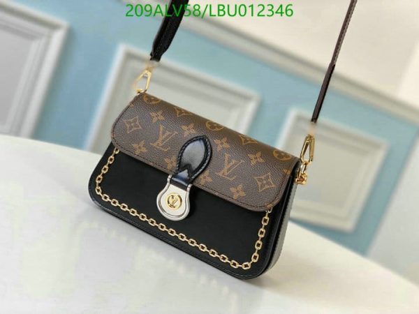 Louis Vuitton 1:1 Mirror Replica Neo Saint Cloud Black LBU0123463648