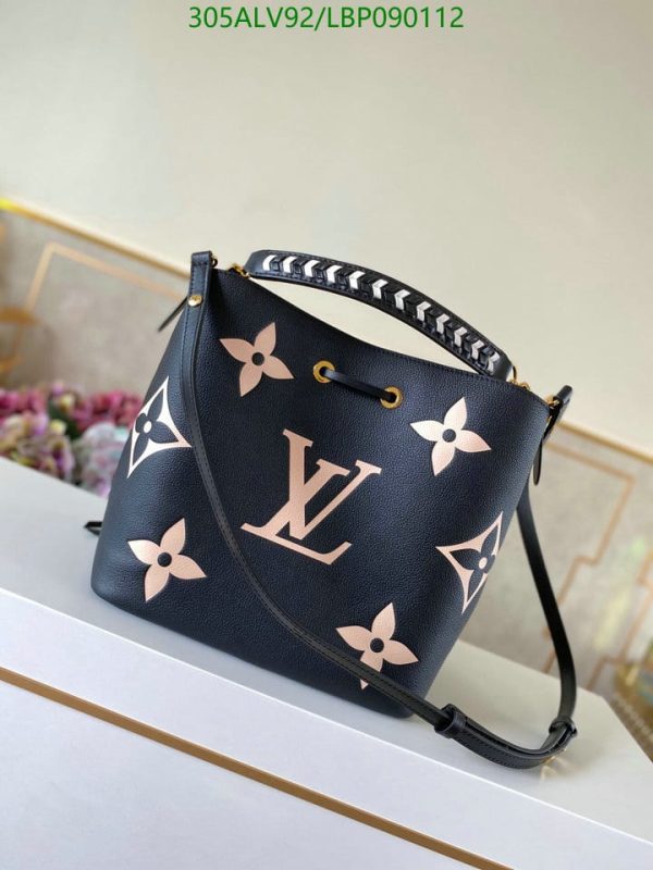 Louis Vuitton 1:1 Mirror Replica NeoNoe Handbag Limited Edition Crafty Monogram Empreinte Giant MM LBP0901122887