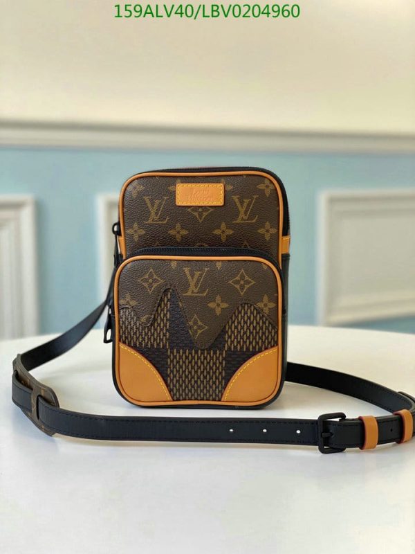 Louis Vuitton 1:1 Mirror Replica Nigo Amazone Sling Bag LBV0204960265