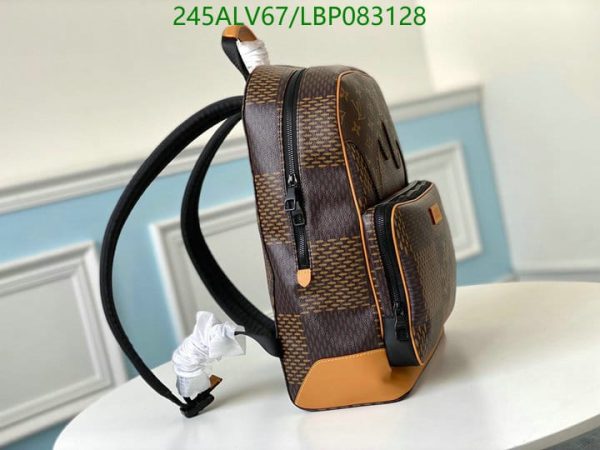 Louis Vuitton 1:1 Mirror Replica Nigo Canvas Backpack LBP0831281259