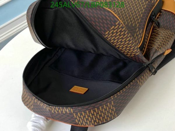 Louis Vuitton 1:1 Mirror Replica Nigo Canvas Backpack LBP0831281259