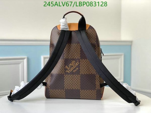 Louis Vuitton 1:1 Mirror Replica Nigo Canvas Backpack LBP0831281259