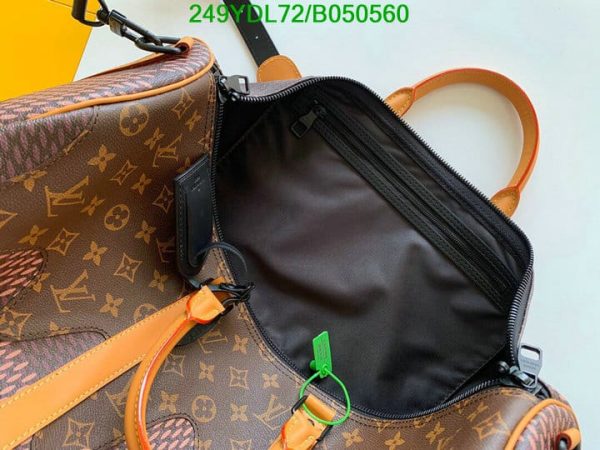 Louis Vuitton 1:1 Mirror Replica Nigo Keepall Bandouliere B050560931234