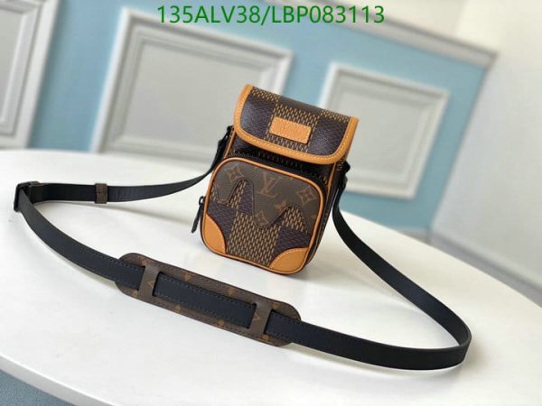 Louis Vuitton 1:1 Mirror Replica Nigo Nano Amazone Messenger LBP0831132156