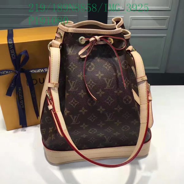 Louis Vuitton 1:1 Mirror Replica Noe Handbag Monogram Canvas Large LB11307793125