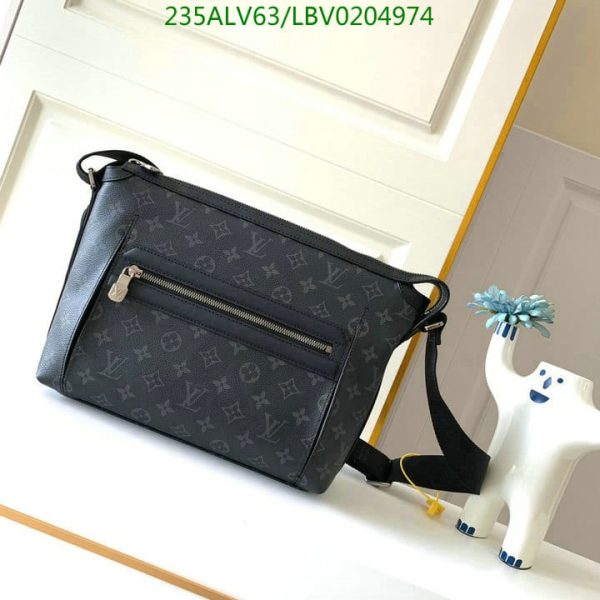 Louis Vuitton 1:1 Mirror Replica Odyssey Messenger Bag Eclipse Canvas PM LBV0204974217