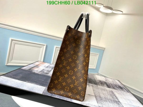 Louis Vuitton 1:1 Mirror Replica On The Go Tote Bag LB04211126984