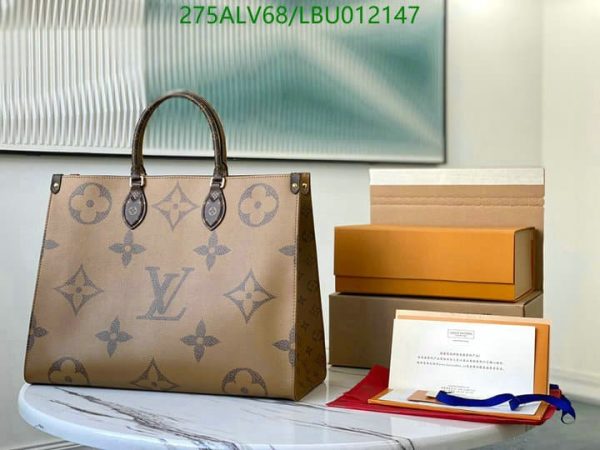 Louis Vuitton 1:1 Mirror Replica On the Go GM Reverse Monogram LBU0121478765