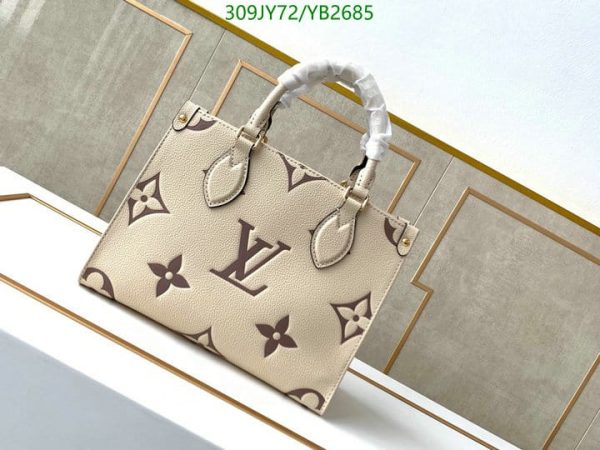 Louis Vuitton 1:1 Mirror Replica On the Go Tote Handbag YB26851259637