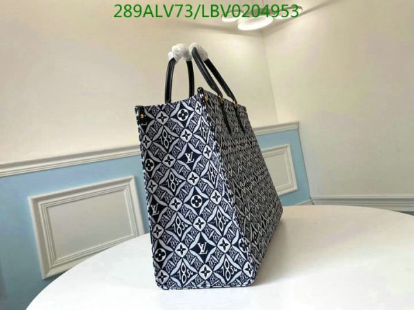 Louis Vuitton 1:1 Mirror Replica OnTheGo Jacquard Tote Bag LBV0204953226