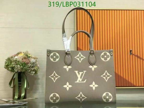 Louis Vuitton 1:1 Mirror Replica OnTheGo MM Tote Bag LBP0311041258