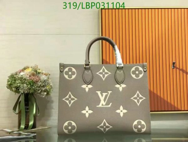 Louis Vuitton 1:1 Mirror Replica OnTheGo MM Tote Bag LBP0311041258